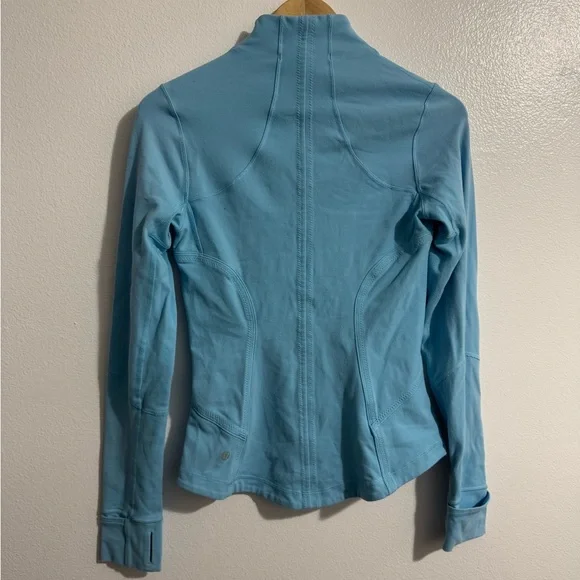 Lululemon Define Jacket - Tidal Teal - Size 10 *RARE* vintage yoga workout run - Picture 2 of 3
